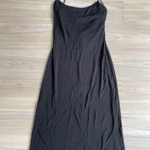 Elegant Mario Balthazar Black Dress Made‎ In USA  Size 8 Polyester Acetate